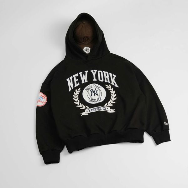  Hoodie New Era New York Đen 14362962 Hàng Chính Hãng 