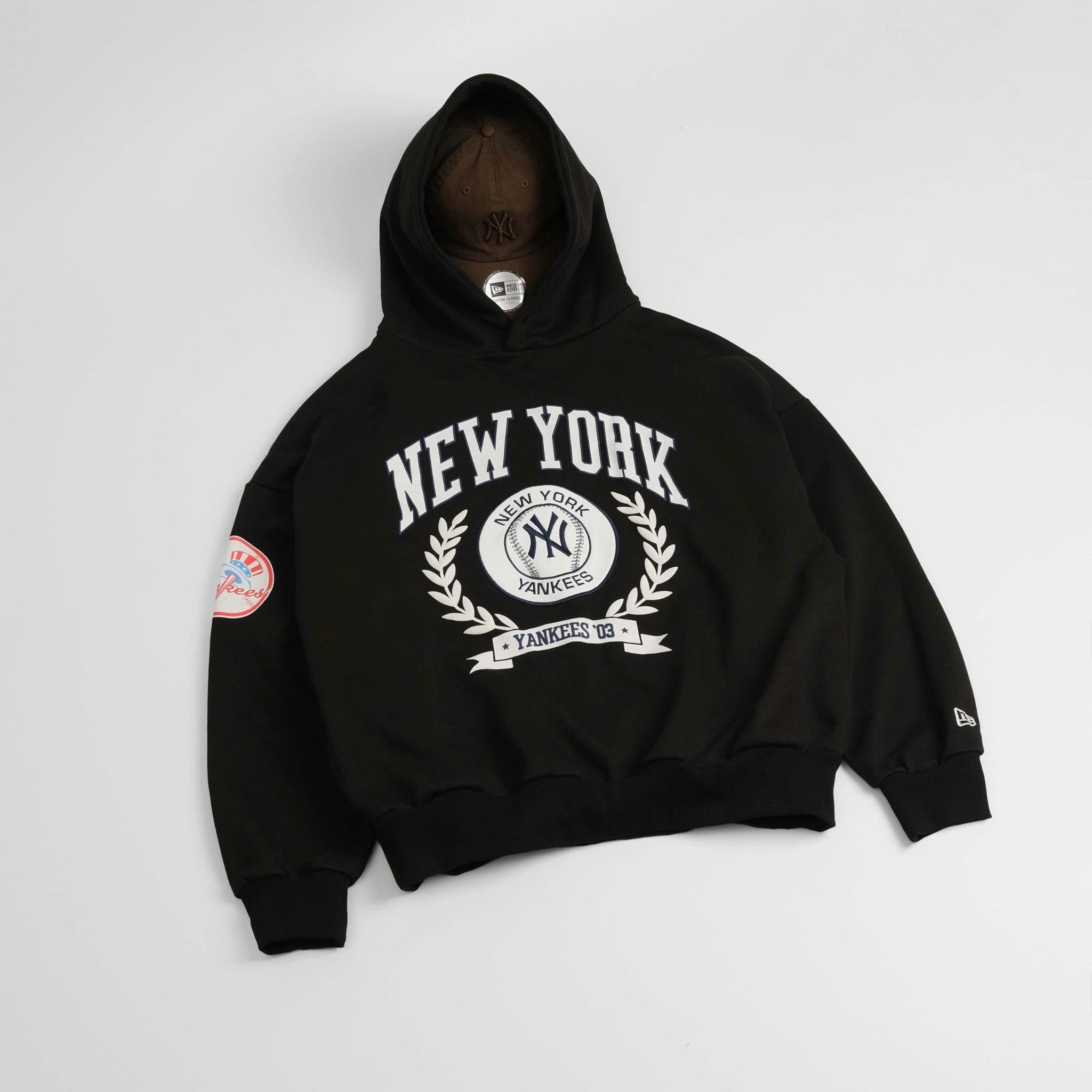  Hoodie New Era New York Đen 14362962 Hàng Chính Hãng 