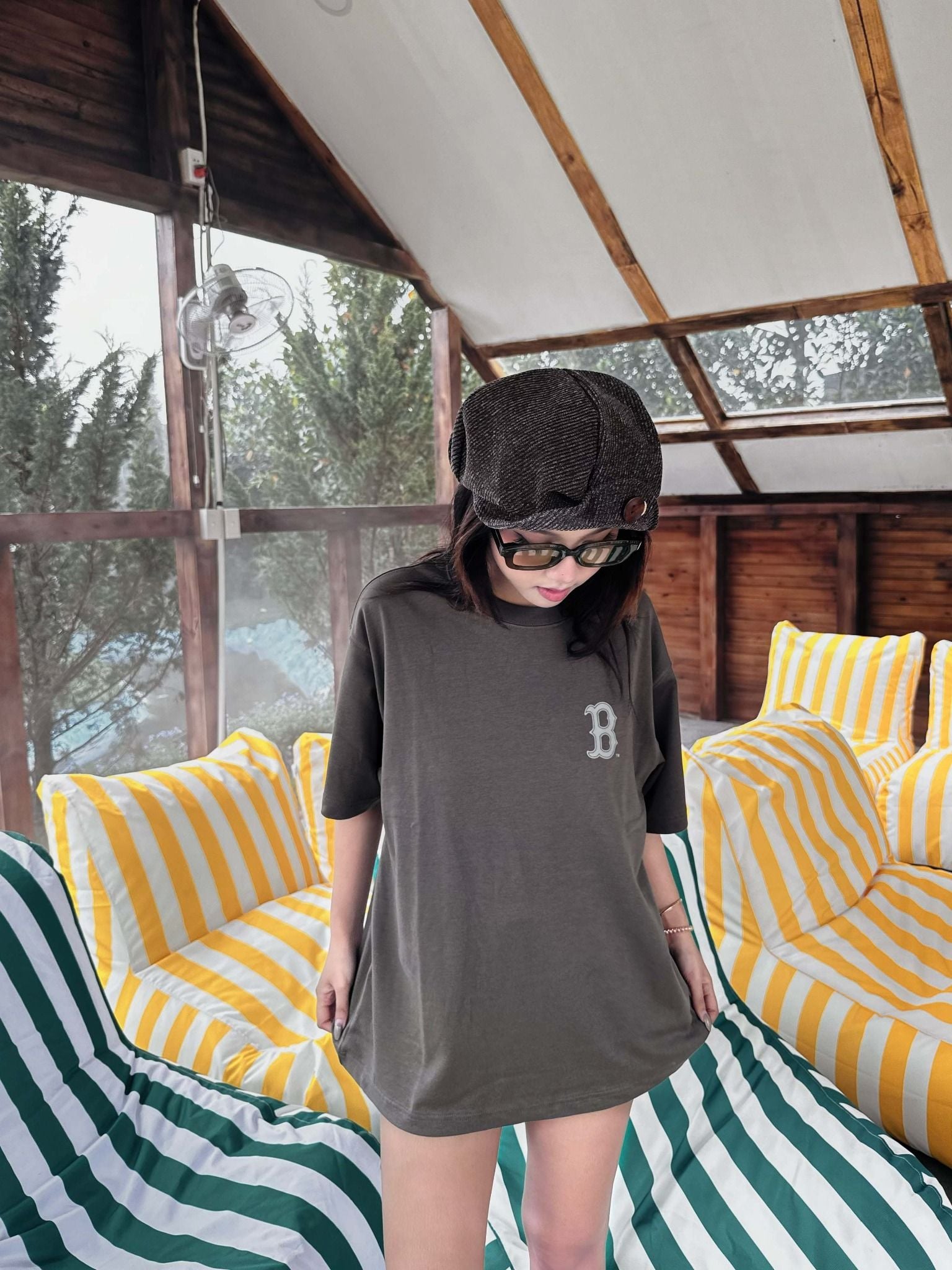  Áo Thun New Era B 1901 Xám Hàng Chính Hãng 16762517 