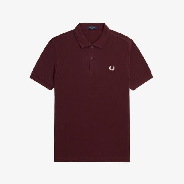  Polo Polo Fred Perry Đỏ Mận Hàng Chính Hãng 