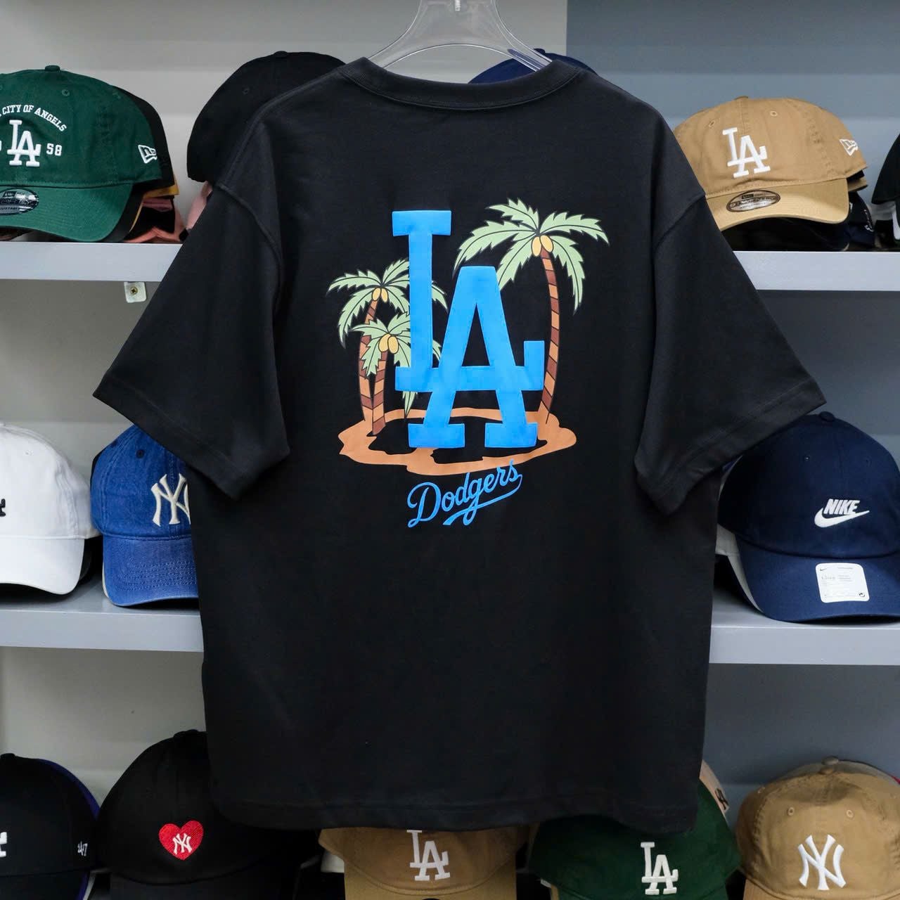  Áo Thun New Era La Dừa Đen 12587125 Hàng Chính Hãng 