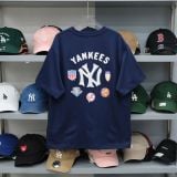  Áo Thun New Era Ny Navy Thêu Xù Hàng Chính Hãng 13014781 