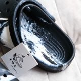  Dép Sục Crocs Classic Clog Unisex Màu Đen Loang Hàng Chính Hãng 