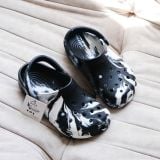  Dép Sục Crocs Classic Clog Unisex Màu Đen Loang Hàng Chính Hãng 