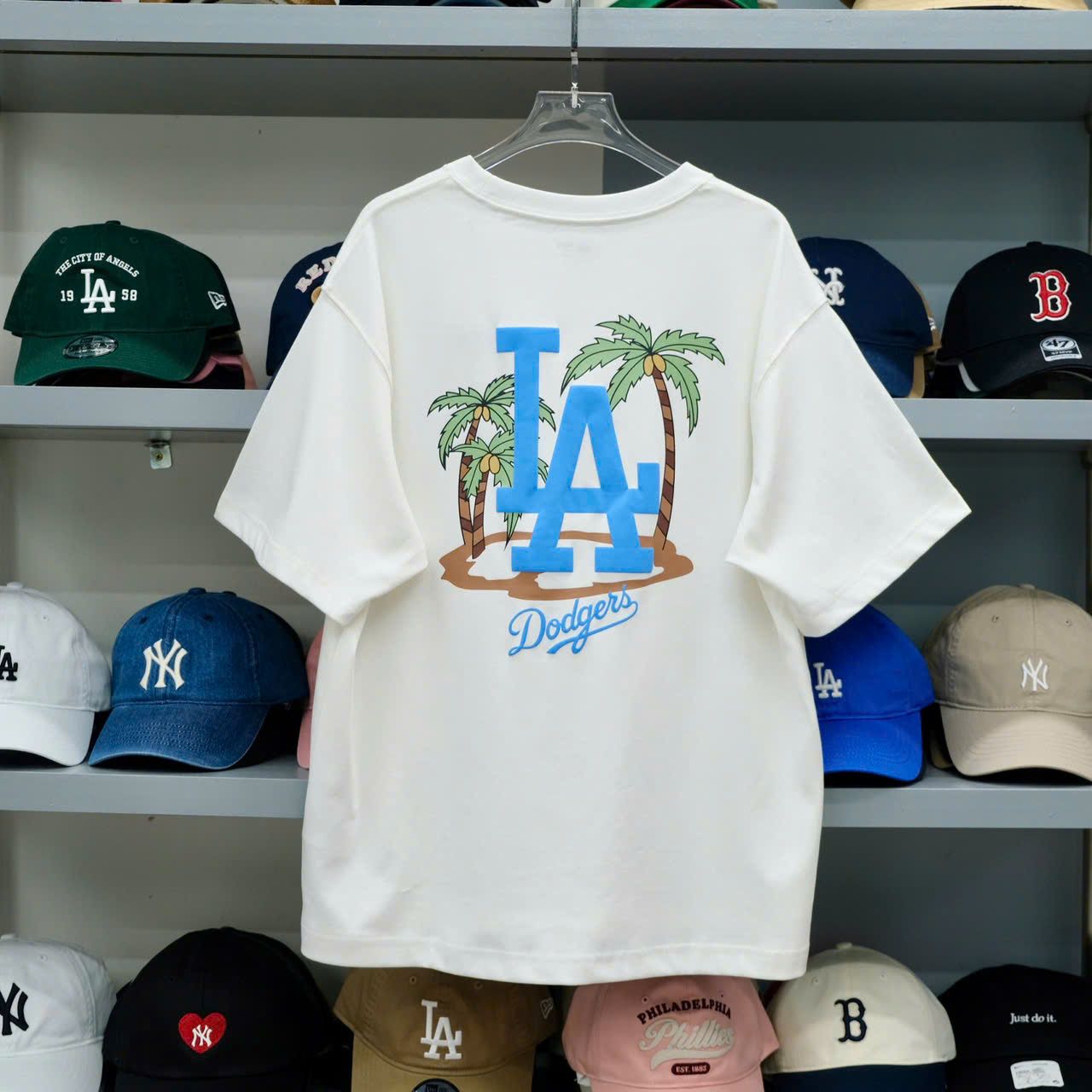  Áo Thun New Era LA Dừa Trắng Hàng Chính Hãng 12587126 