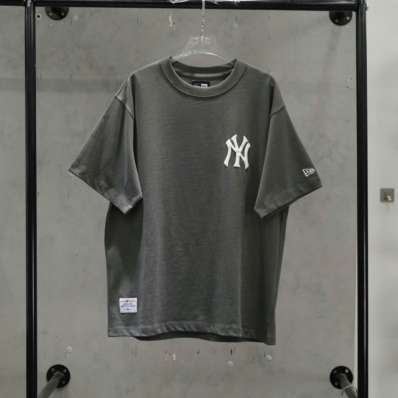  Áo Thun New Era Flower Xám Logo In Phồng 100% Cotton CODE: 13765216 