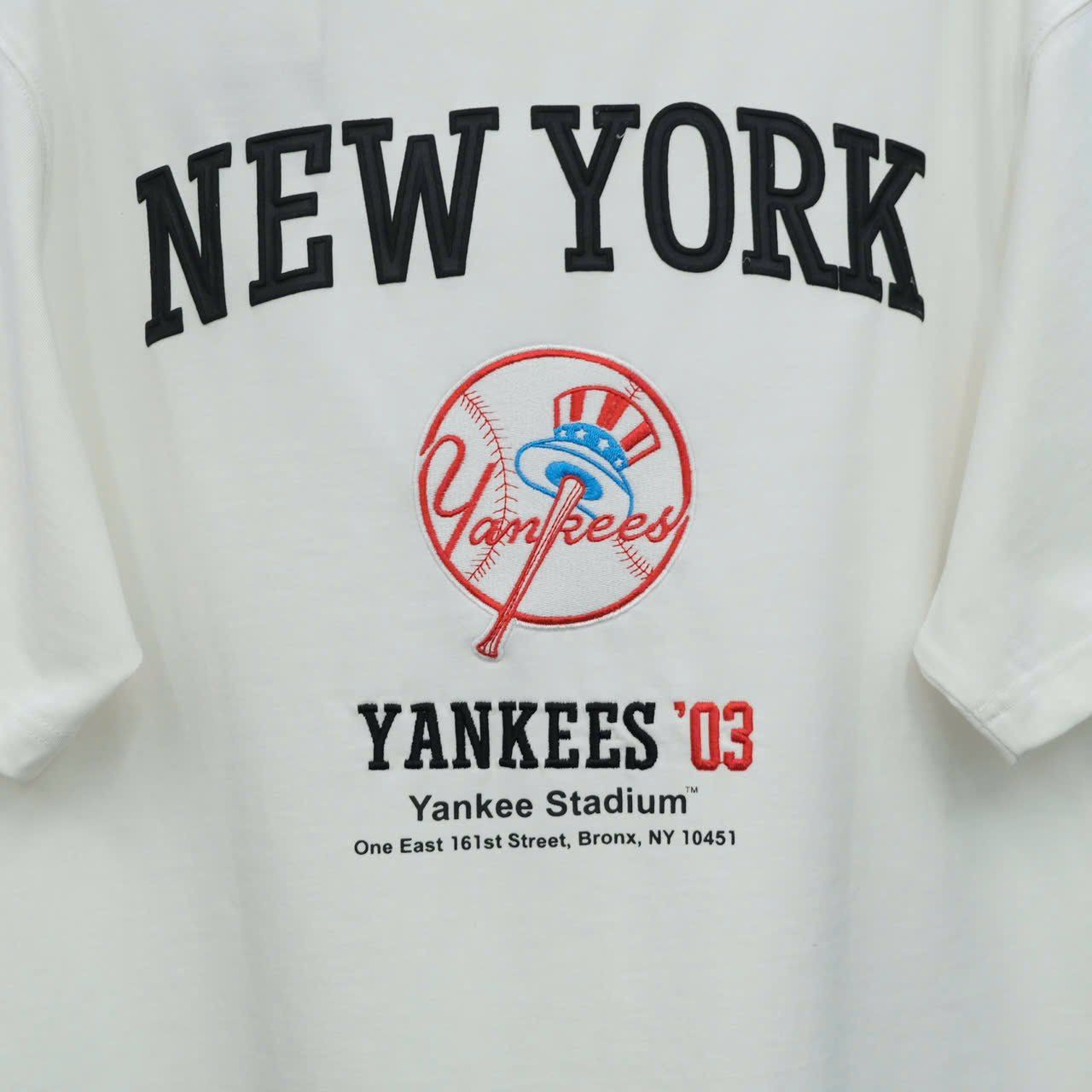  Áo Thun New Era Ny Stadium Trắng Hàng Chính Hãng 12634890 