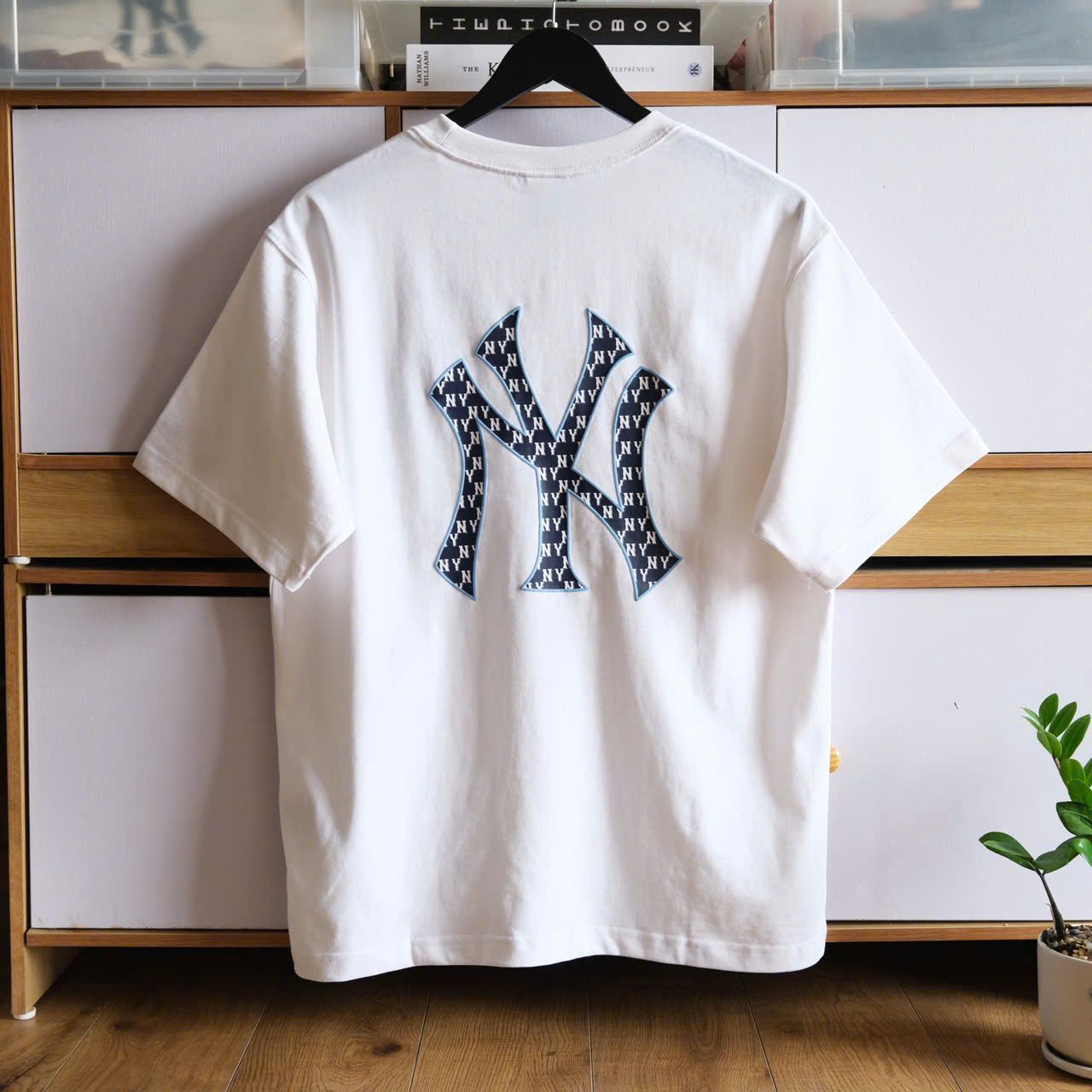  Áo Thun New Era Mono Big Lux Trắng Hàng Chính Hãng 