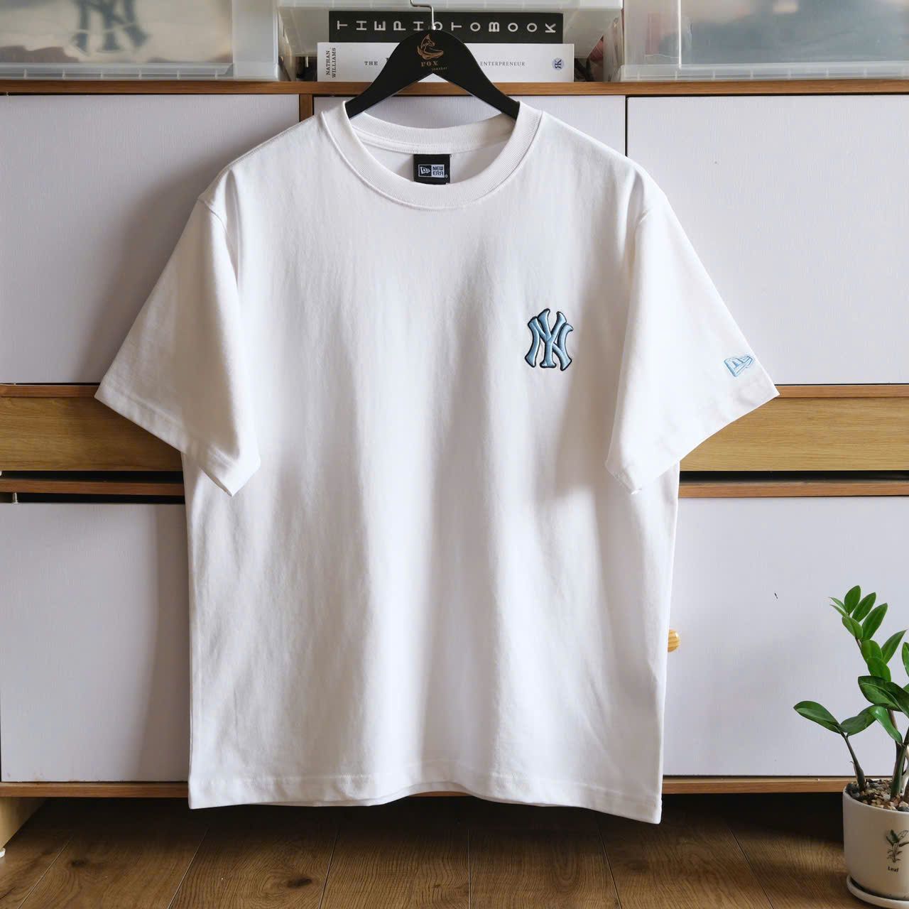  Áo Thun New Era Mono Big Lux Trắng Hàng Chính Hãng 