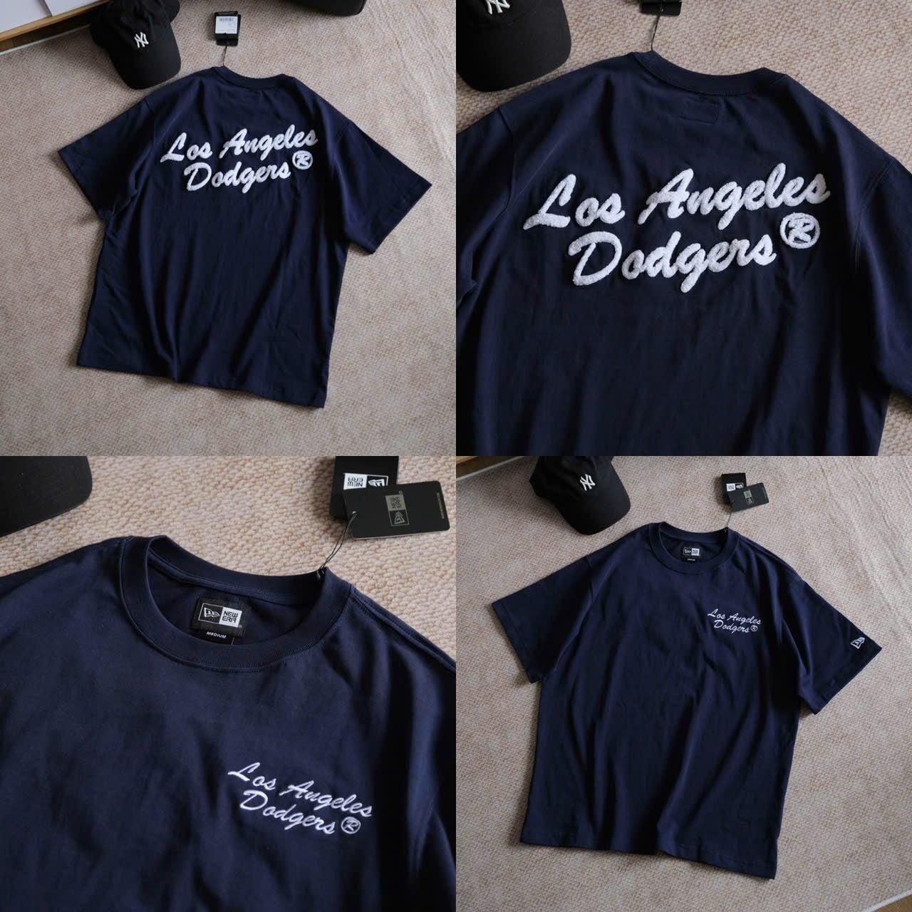  Áo Thun New Era Thêu Xù V2 Hàng Chính Hãng 16126942 