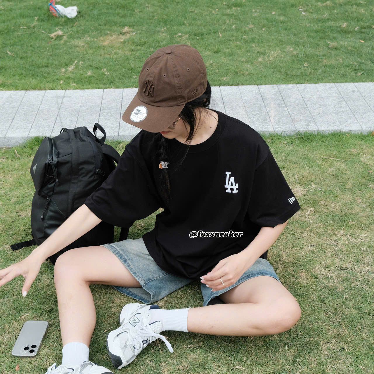  Áo Thun New Era Circle Đen Chính Hãng CODE: 14368750 