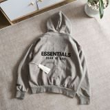  Áo Hoodie Zip Fear Of God Màu Xám Hàng Chính Hãng 