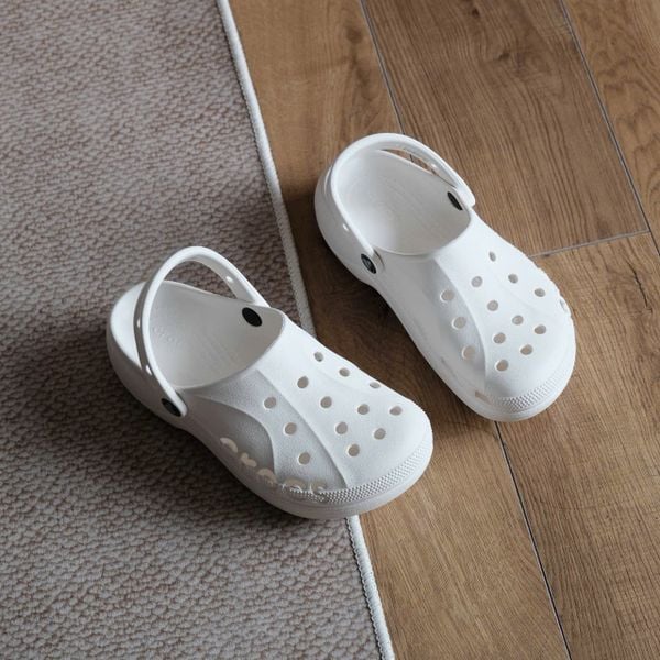  Dép Sục Crocs Platform Baya Trắng Hàng Chính Hãng 