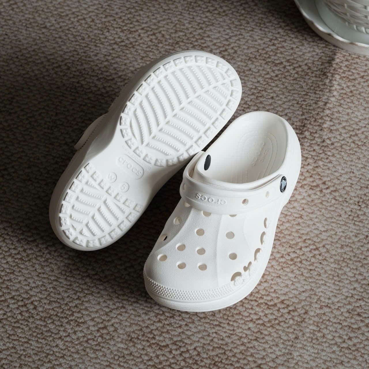 Dép Sục Crocs Platform Baya Trắng Hàng Chính Hãng 