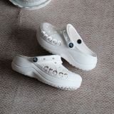  Dép Sục Crocs Platform Baya Trắng Hàng Chính Hãng 