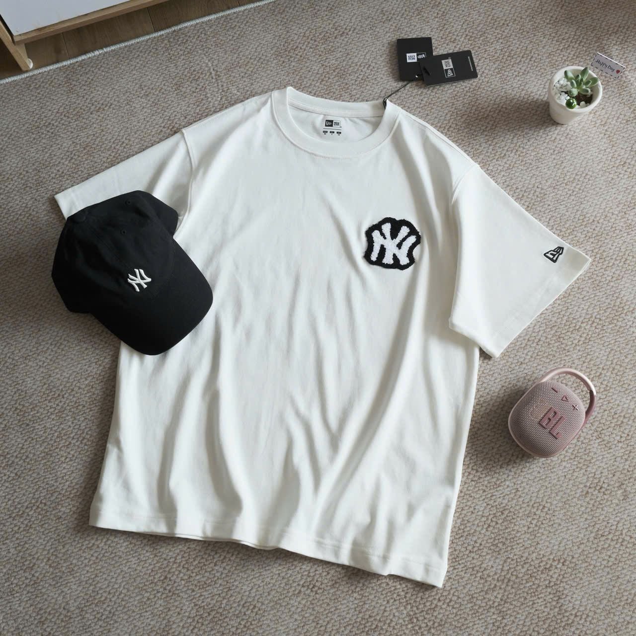  Áo Thun New Era NY Trắng 1915 Hàng Chính Hãng 13334578 | Fox Sneaker 