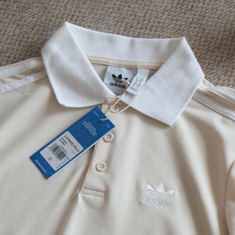 Áo Polo Adidas Adicolor Classics 3-stripes Cream IZ3070 Hàng Chính Hãng