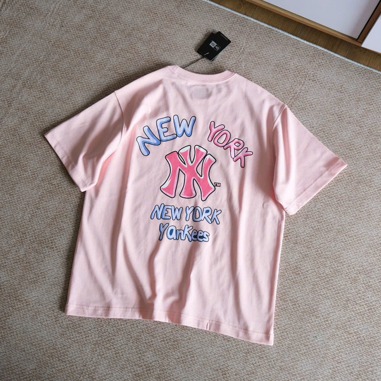  Áo Thun New Era Yankees Hồng Hàng Chính Hãng 12323254 