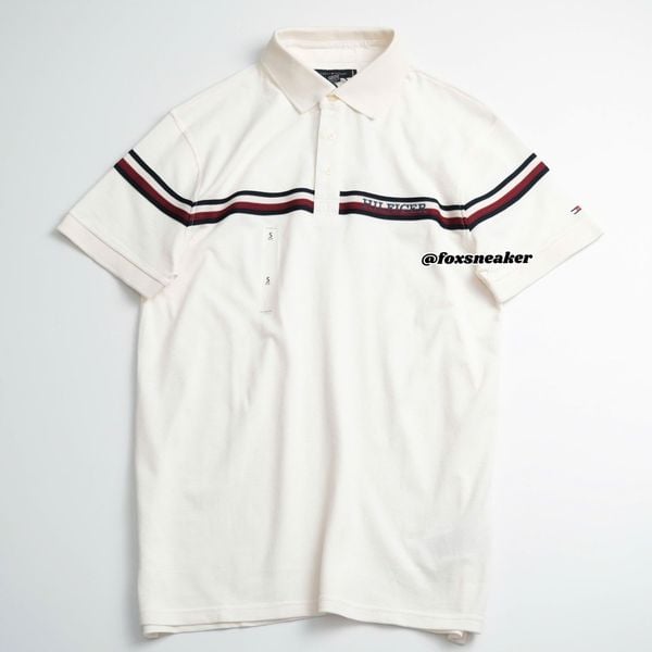  Polo Tommy Kem Sọc Ngực Hàng Chính Hãng SP1812276 