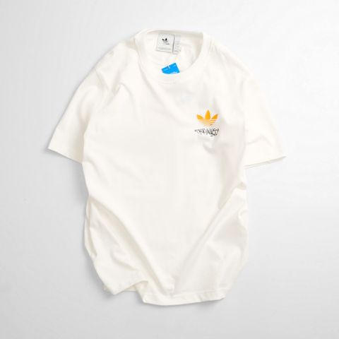 Áo Thun Adidas Boom Box Trắng Kem Hàng Chính Hãng