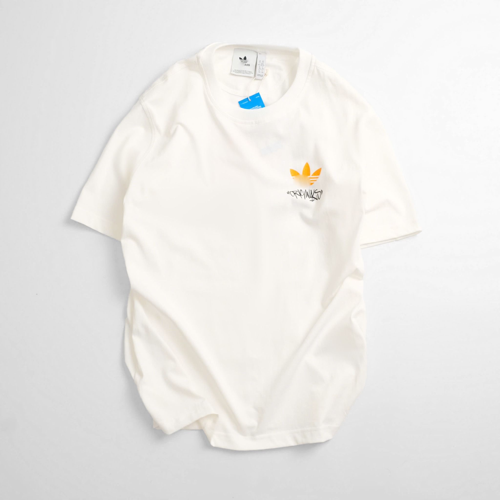  Áo Thun Adidas Boom Box Trắng Kem Hàng Chính Hãng 