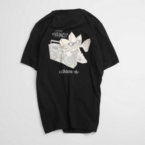 Áo Thun Adidas Boom Box Đen Hàng Chính Hãng