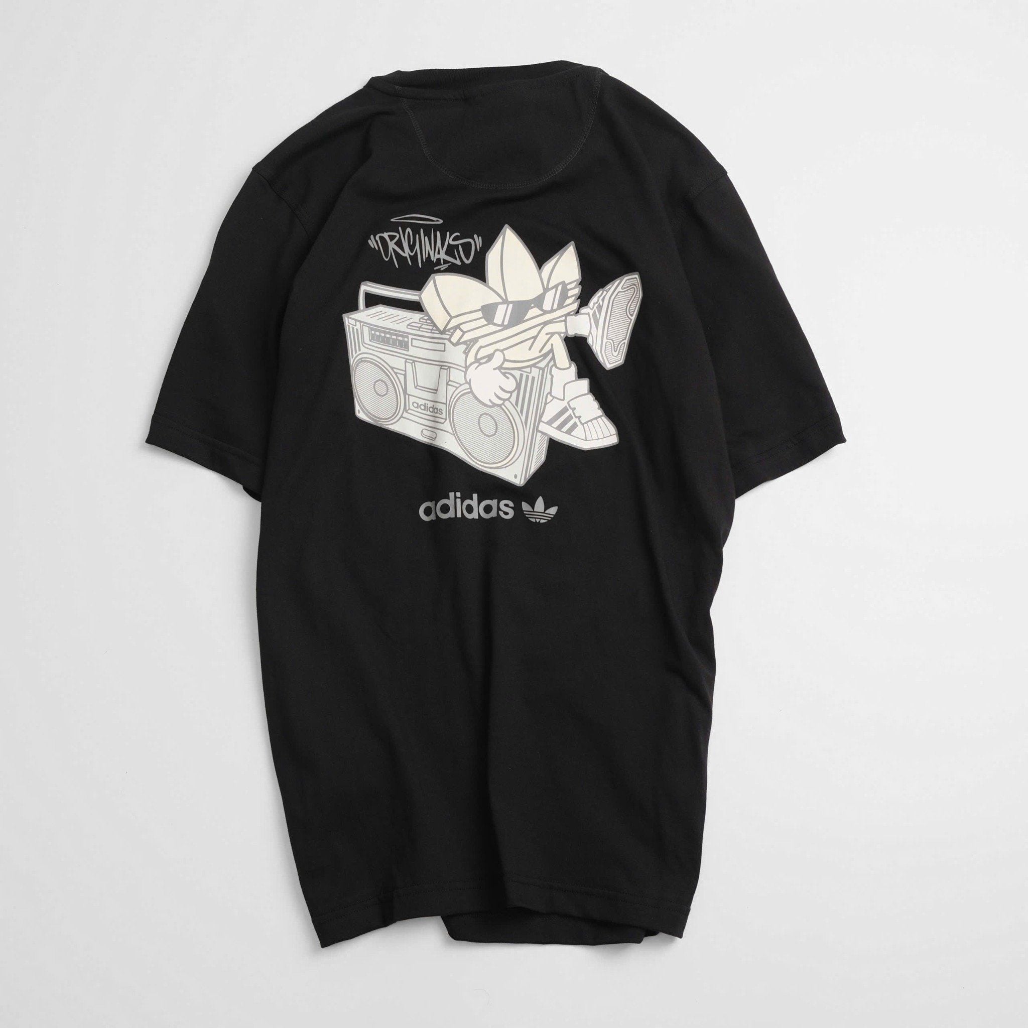  Áo Thun Adidas Boom Box Đen Hàng Chính Hãng 