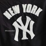  Áo Khoác Bóng Chày Unisex Dáng Rộng Form Varsity Đen Hàng Chính Hãng 13556435 