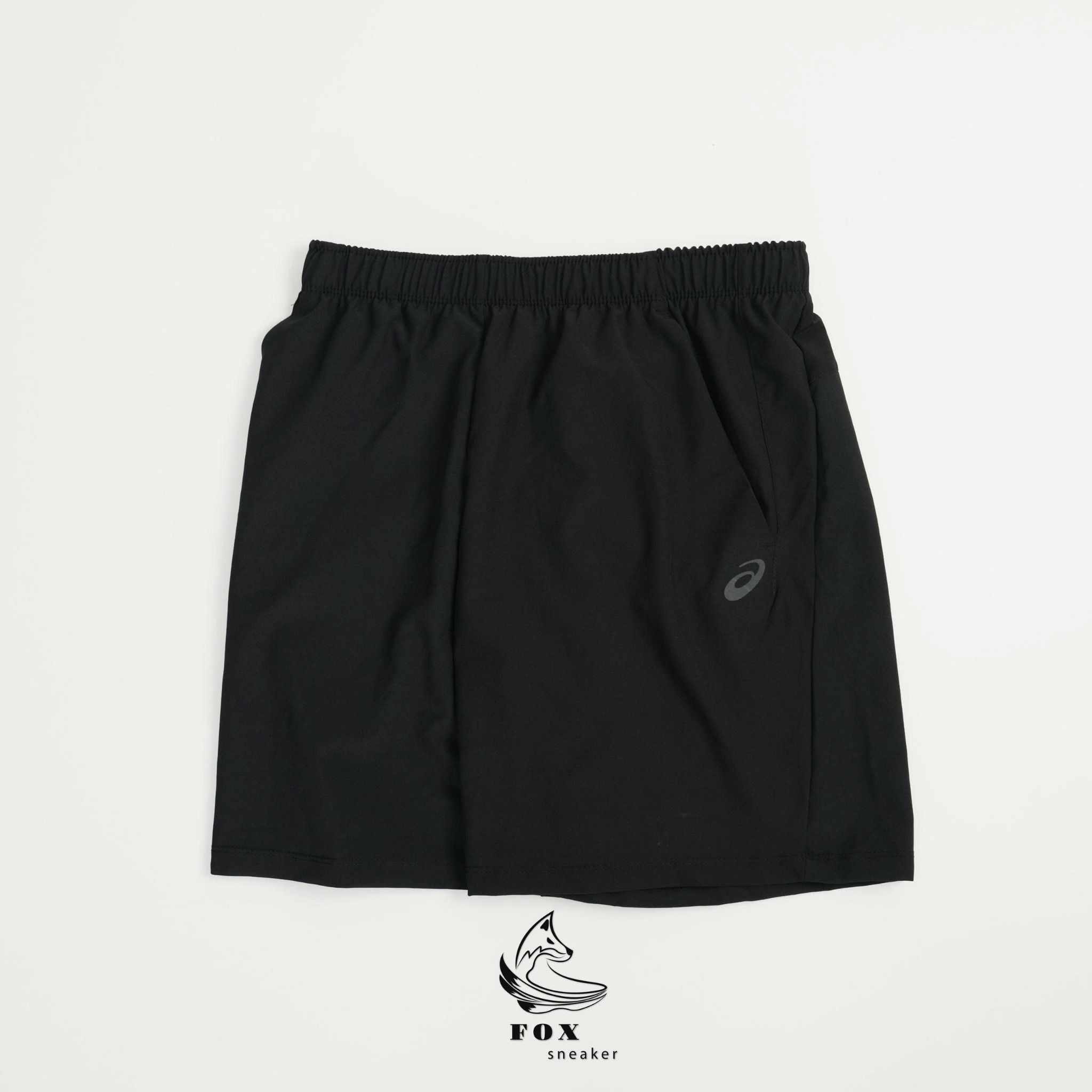  Quần Short Asics Thể Thao Màu Đen Vải Thoáng Mát Hàng Chính Hãng SP1812307 