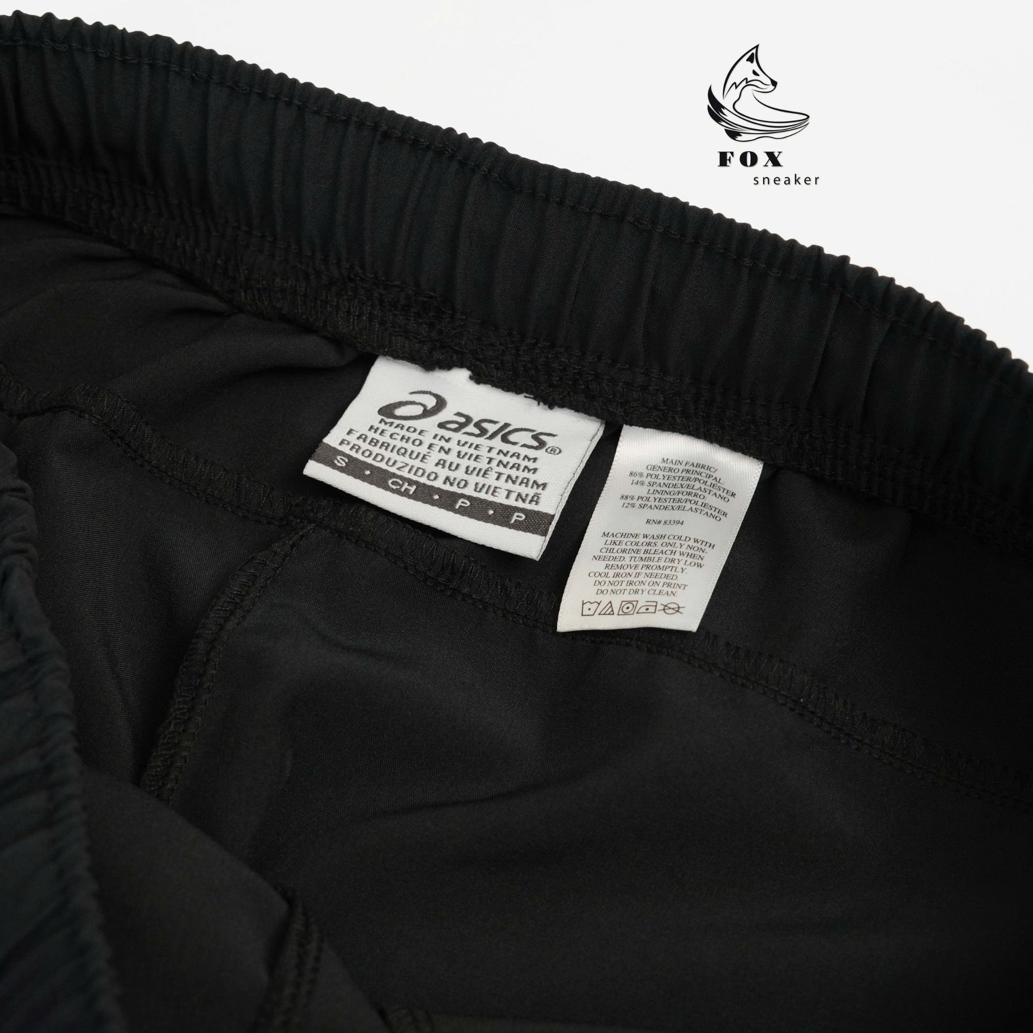  Quần Short Asics Thể Thao Màu Đen Vải Thoáng Mát Hàng Chính Hãng SP1812307 