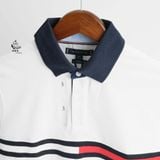  Áo Polo Tommy Hilfiger- Slim Fit Essential Flag Polo White | 78J3127 110 Hàng Chính Hãng 