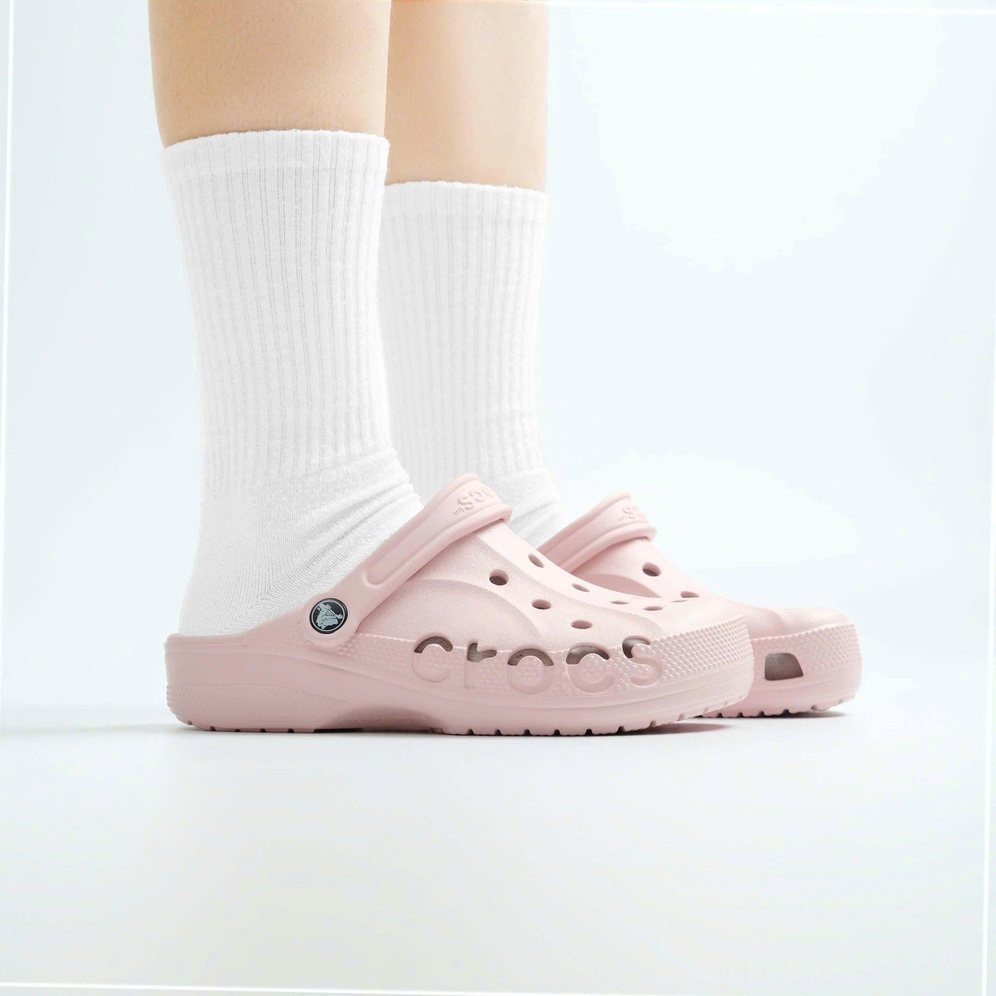  Dép Sục Crocs Baya Classic Hồng Hàng Chính Hãng 