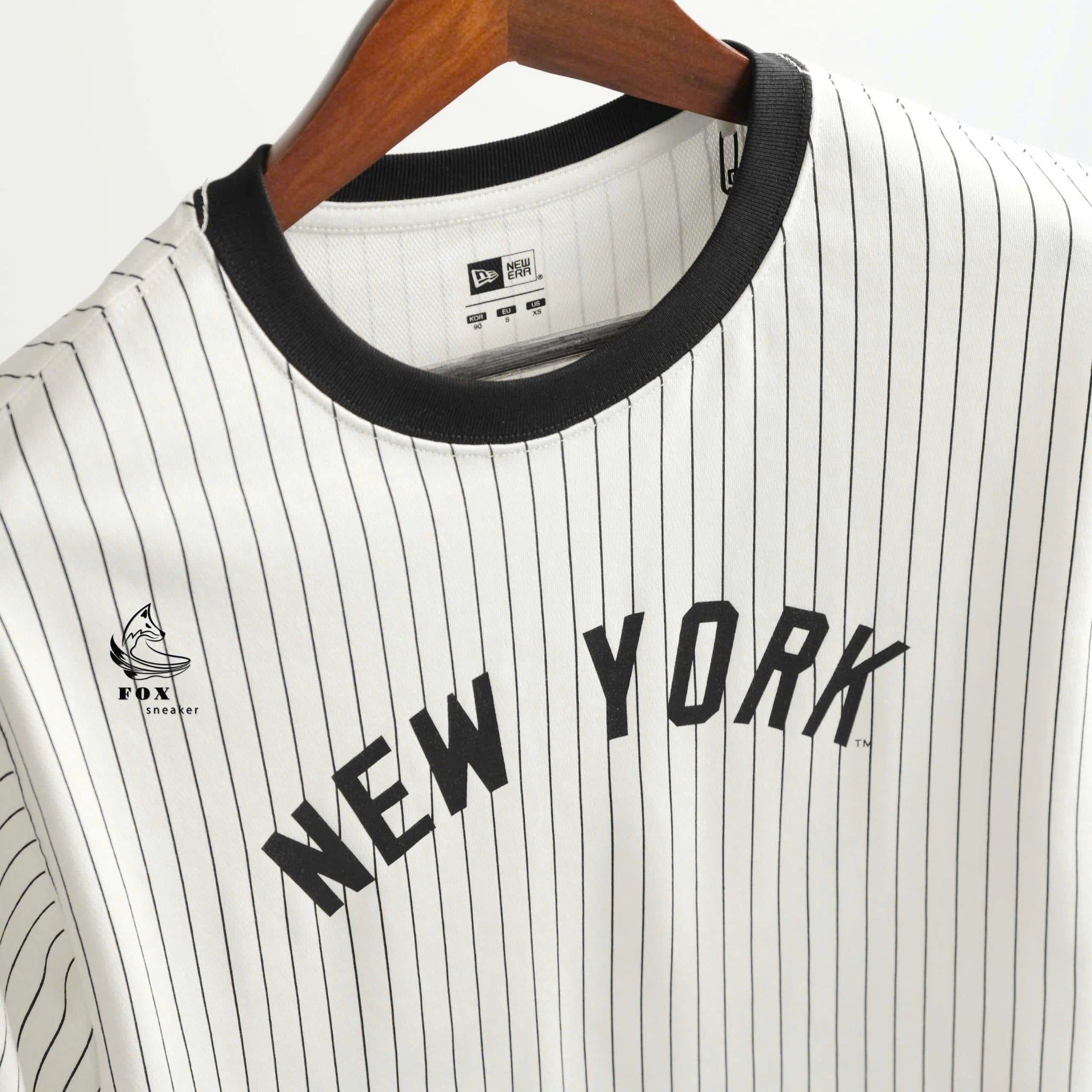  Áo Thun New Era New York Sọc Trắng Hàng Chính Hãng CODE: 12536491 