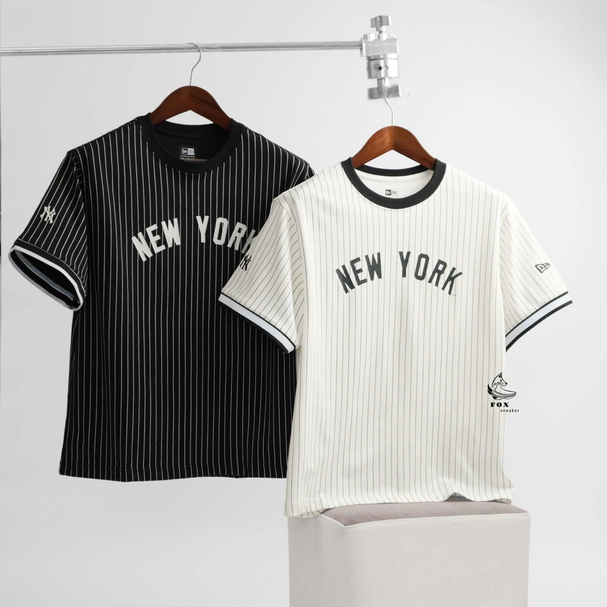  Áo Thun New Era New York Sọc Trắng Hàng Chính Hãng CODE: 12536491 