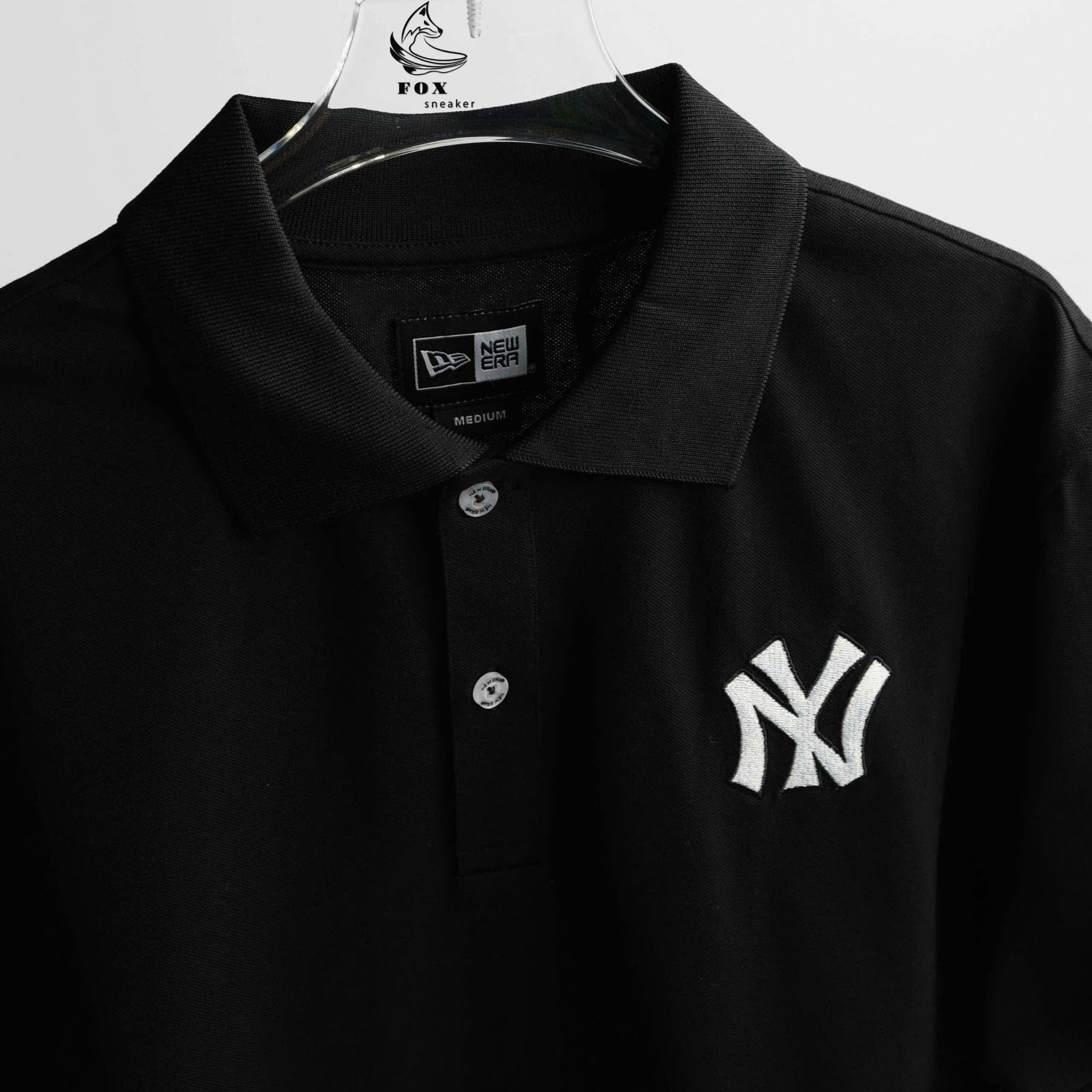  Áo Polo New Era NY Đen Thêu Hàng Chính Hãng CODE: 13570087 