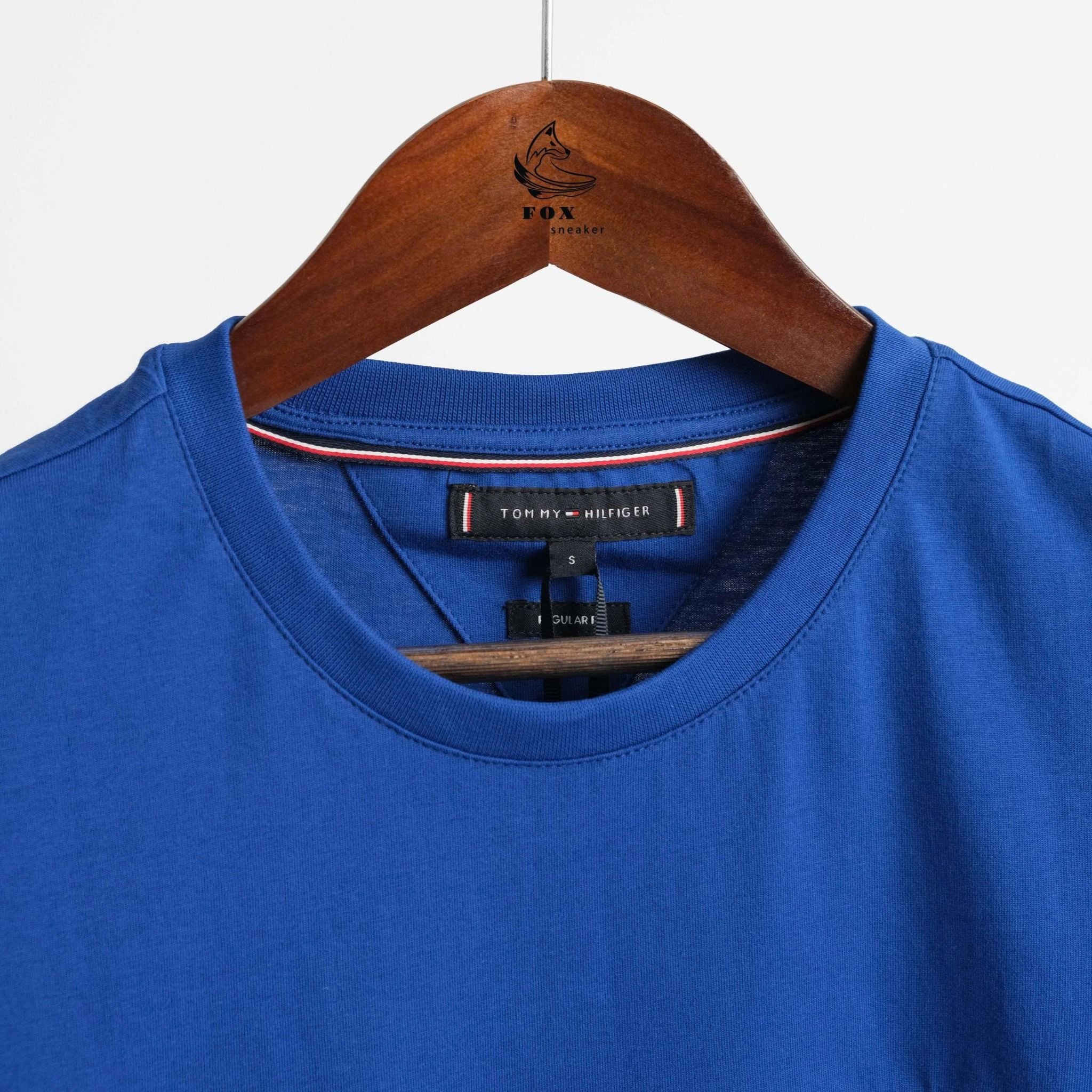  Tommy Hilfiger Crew Neck Logo Panel T-Shirt - Tommy Hilfiger 2025 Navy 