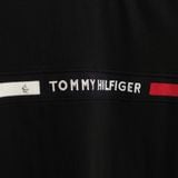  Tommy Hilfiger Crew Neck Logo Panel T-Shirt - Tommy Hilfiger 2025 Black 