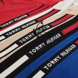  Tommy Hilfiger Crew Neck Logo Panel T-Shirt - Tommy Hilfiger 2025 Navy 