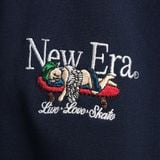  Polo Ne Skate LIVE LOVE SKATE Navy Hàng Chính Hãng 13647892 