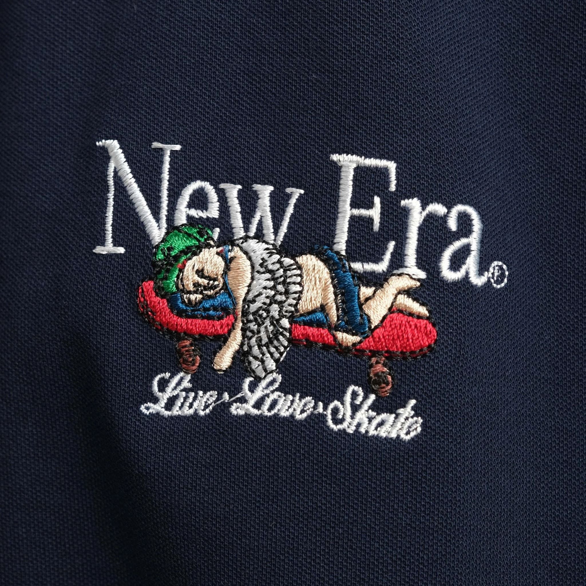  Polo Ne Skate LIVE LOVE SKATE Navy Hàng Chính Hãng 13647892 