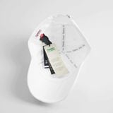  Nón Tommy Trắng Logo Chữ Hàng Chính Hãng 