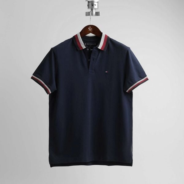 Polo Tommy Hilfiger Men's Cotton Regular Fit Polo T-Shirt Navy