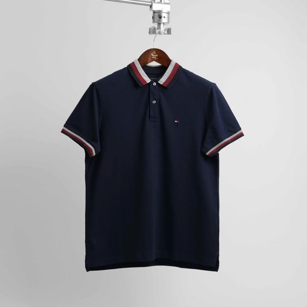 Polo Tommy Hilfiger Men's Cotton Regular Fit Polo T-Shirt Navy