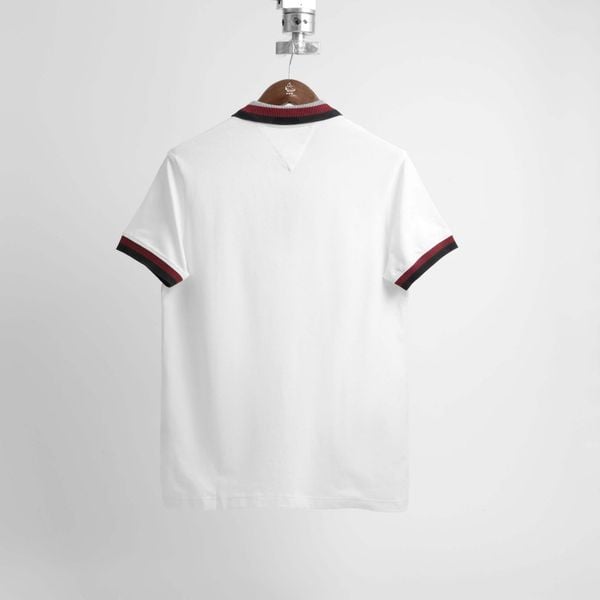 Polo Tommy Hilfiger Men's Cotton Regular Fit Polo T-Shirt White