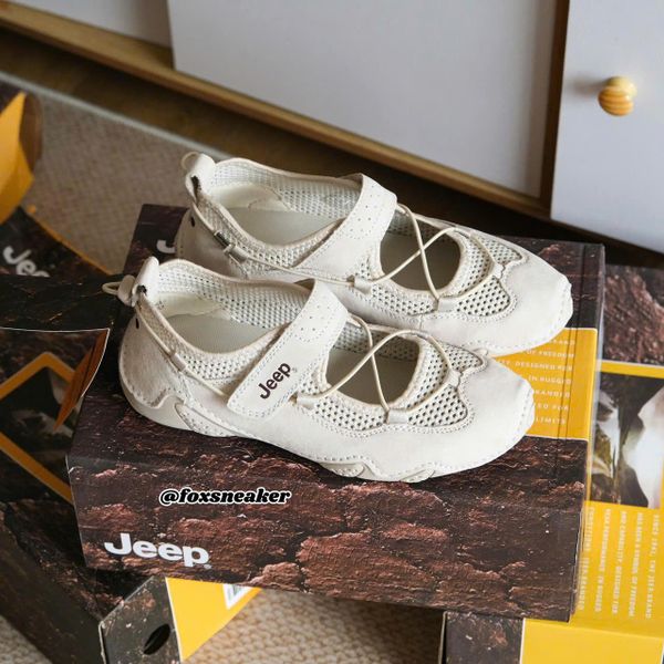  Giày Jeep Outdoor Shoes Women's Low Top Grey PX241WAS932 