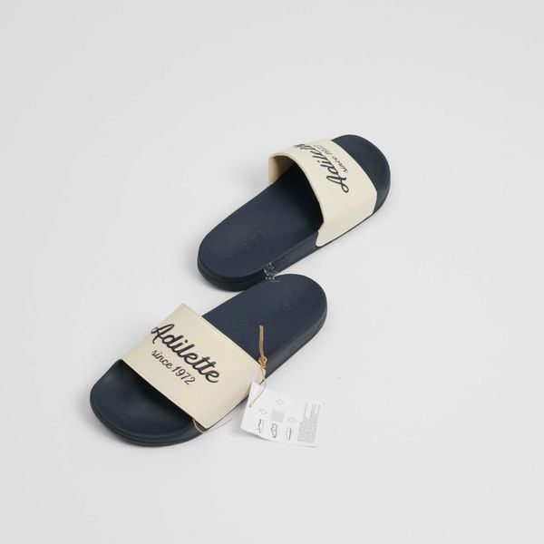  Dép Adidas ADILETTE 1972 Kem Navy | GW8748 Hàng Chính Hãng 