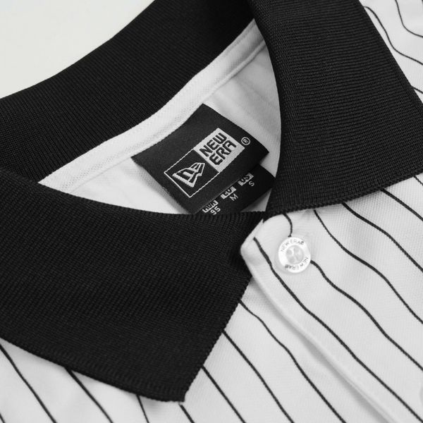 Áo Polo New Era Trắng Sọc Dọc Hàng Chính Hãng 13647895