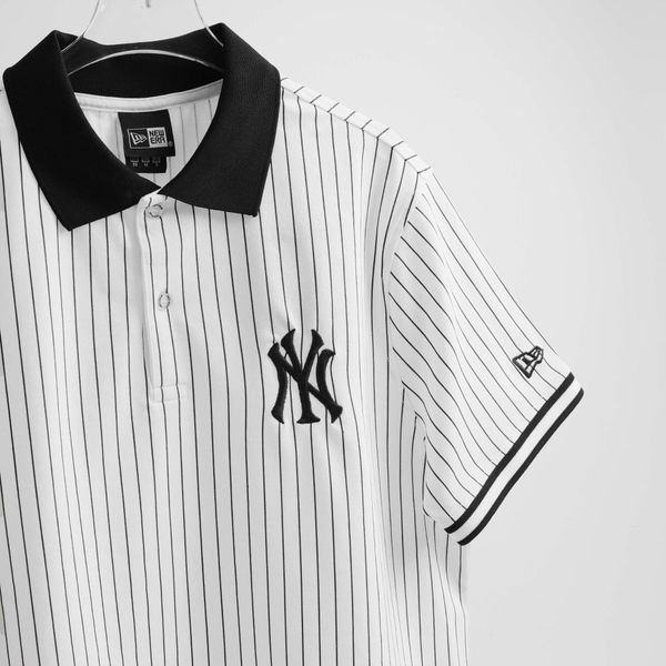 Áo Polo New Era Trắng Sọc Dọc Hàng Chính Hãng 13647895