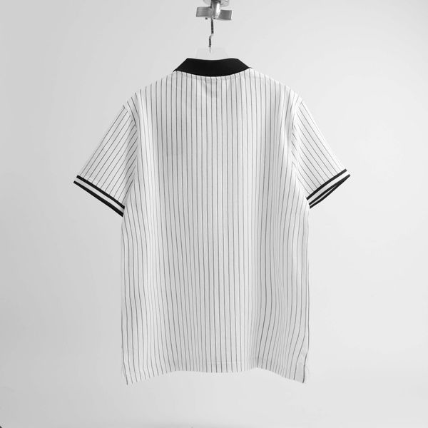 Áo Polo New Era Trắng Sọc Dọc Hàng Chính Hãng 13647895