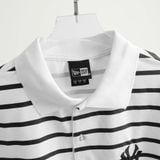 Áo Polo New Era Trắng Sọc Ngang Hàng Chính Hãng 13982318